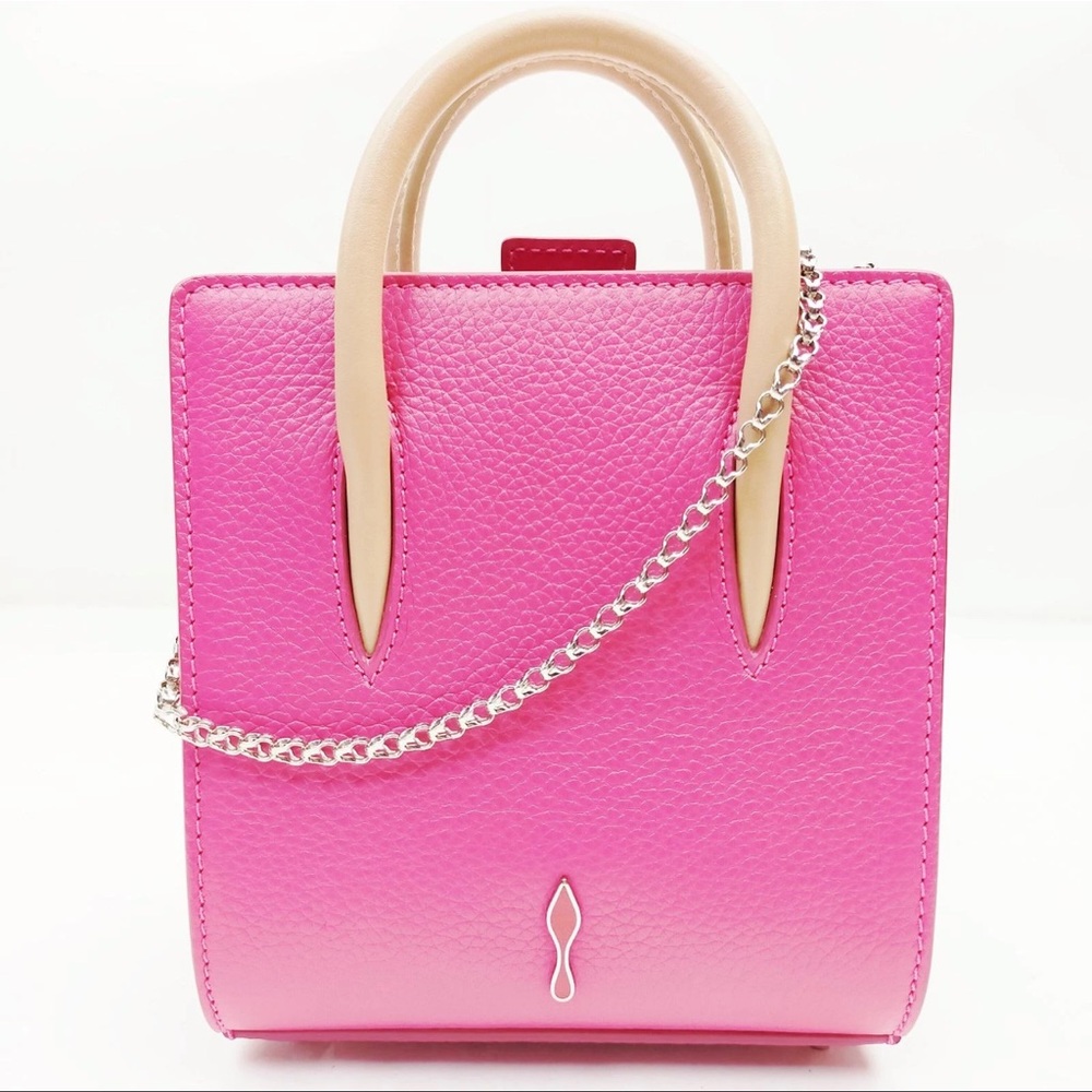 Christian Louboutin Nano Pink Paloma Mini Bag